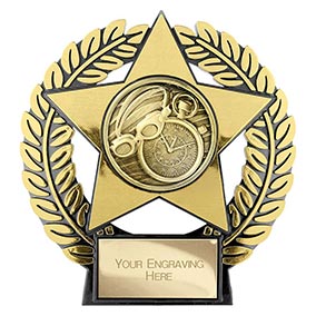 Emperor Star Gold Swimmimg Plaque