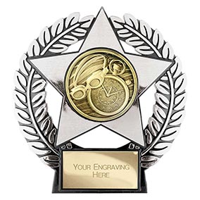 Emperor Star Silver Swimmimg Plaque