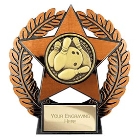 Emperor Star Bronze Ten Pin Plaque