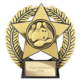 Emperor Star Gold Ten Pin Plaque