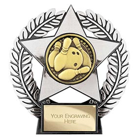 Emperor Star Silver Ten Pin Plaque