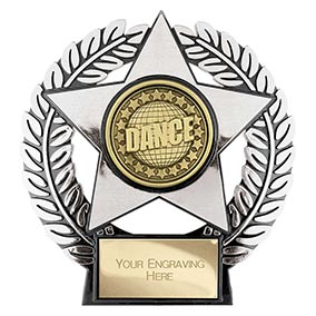 Silver Emperor Star Dance Trophy 120mm