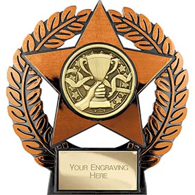 Emperor Star Bronze Achievement Plaque