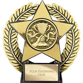 Emperor Star Gold Achievement Plaque