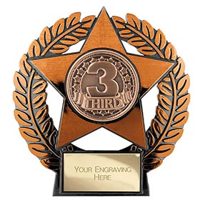 Emperor Star Bronze 3rd Plaque