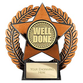 Emperor Star Bronze Well Done Plaque