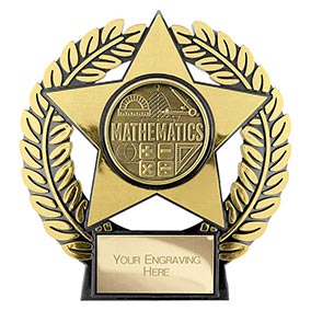 Emperor Star Gold Maths Plaque