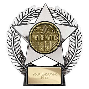 Emperor Star Silver Maths Plaque
