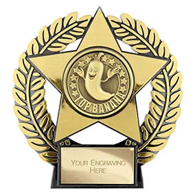 Emperor Star Gold Top Banana Plaque