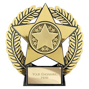 Emperor Star Gold Achievement Plaque