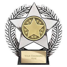 Emperor Star Silver Achievement Plaque