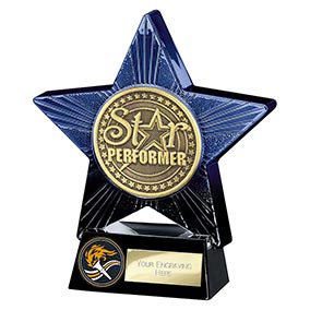Blue Superstar Star Performer Award 140mm