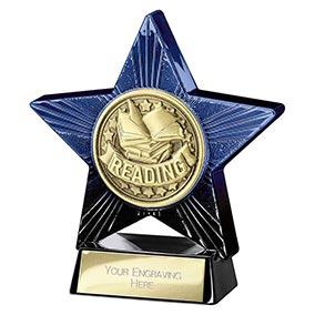 Blue Superstar Reading Award 110mm