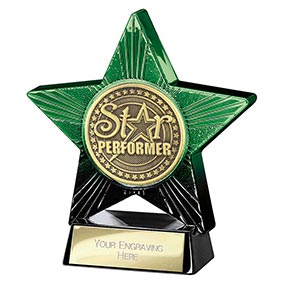 Green Superstar Star Performer Award 110mm
