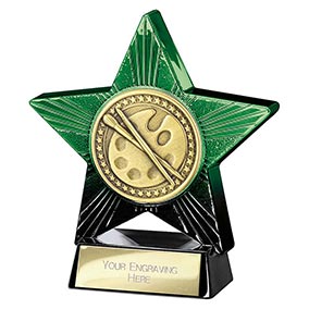 Green Superstar Art Award 110mm