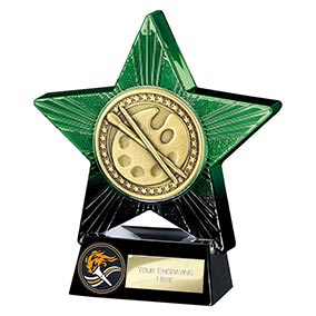 Green Superstar Art Award 140mm