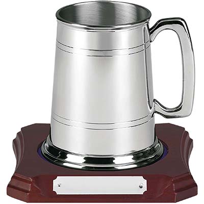 Pewter 1pt Traditional Tankard