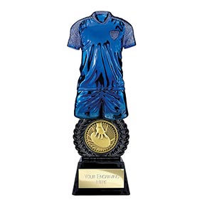 Intensity Blue Shirt Rugby Trophy
