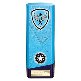 Blue Prime Tennis Trophy 190mm