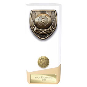 White Prime Cobra Pool Trophy 160mm