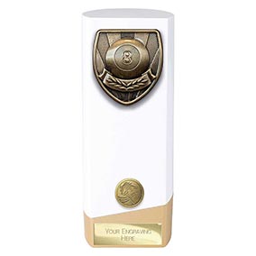 White Prime Cobra Pool Trophy 190mm