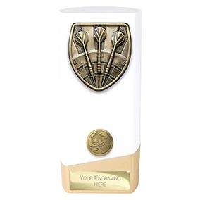 White Prime Cobra Darts Trophy 160mm