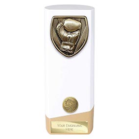 White Prime Cobra Boxing Trophy 190mm