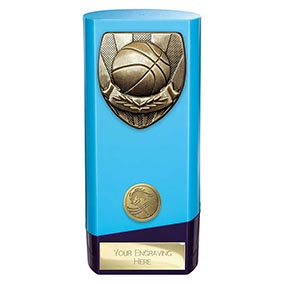 Blue Prime Cobra Basketball Trophy 160mm
