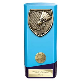 Blue Prime Cobra Badminton Trophy 160mm