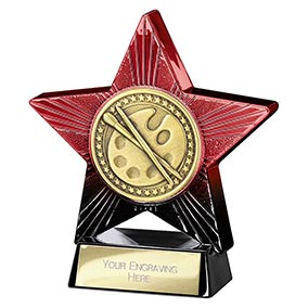 Red Superstar Art Award 110mm
