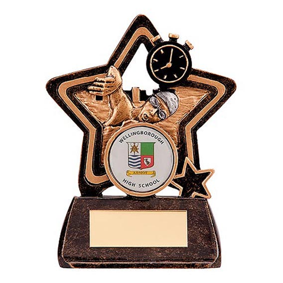 Little Star Swimming Plaque 105mm