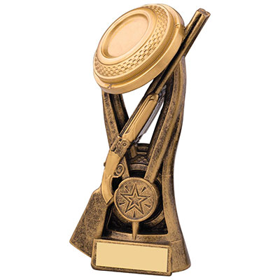 175mm Clay Shooting Trophy