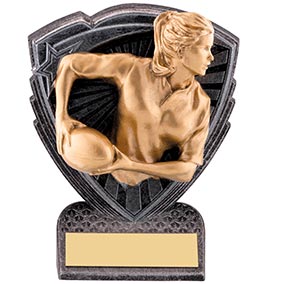 Mini Utopia Rugby Female Trophy 100mm