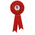 Red Rosette 255mm