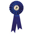 Blue Rosette 255mm