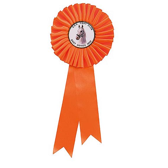 Orange Rosette 300mm