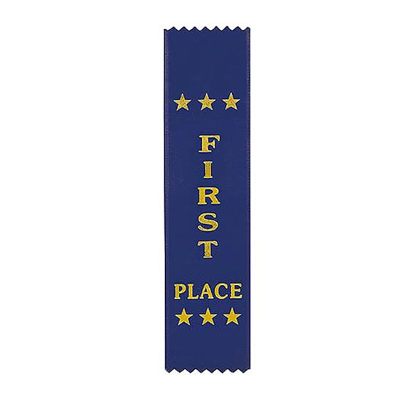 1st Place Blue Ribbon 200 x 50mm