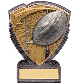 Mini Utopia Rugby Ball Trophy 100mm