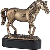 8.75in x 9in Bronze Horse Award