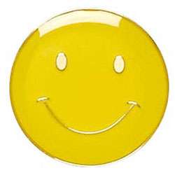 ButtonBadge20 Smile Yellow