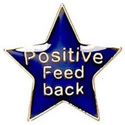 Badge20 Positive Feedback Blue
