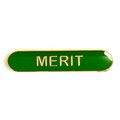 Green Merit Bar Badge 40mm