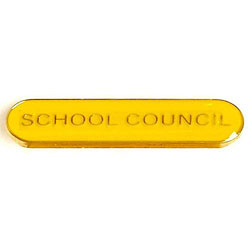 BarBadge School Council Yellow