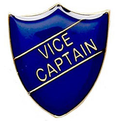 ShieldBadge Vice Captain Blue