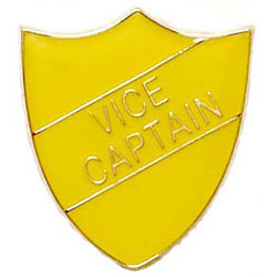 ShieldBadge Vice Captain Yellow