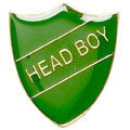 Green Head Boy Shield Badge