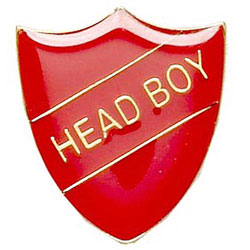 ShieldBadge Head Boy Red