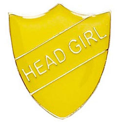 ShieldBadge Head Girl Yellow