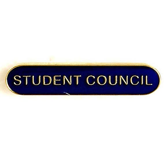 Blue Student Council Bar Badge