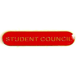 BarBadge Student Council Red
